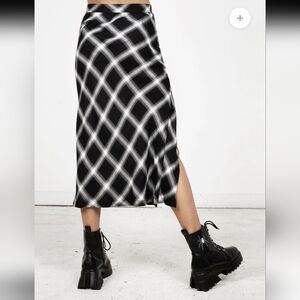 Disturbia Plaid Maxi